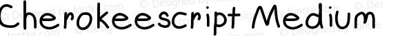Cherokeescript Medium