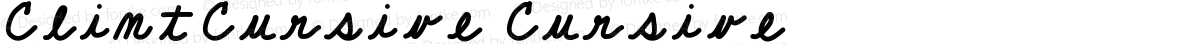 ClintCursive Cursive