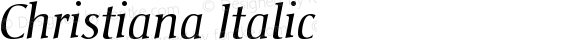 Christiana Italic