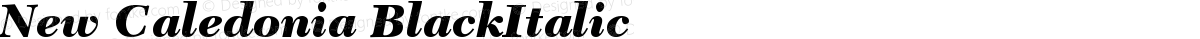 New Caledonia BlackItalic