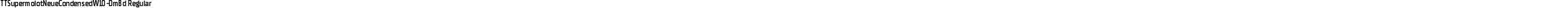 TTSupermolotNeueCondensedW10-DmBd Regular