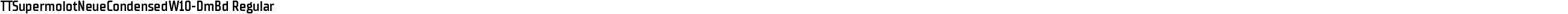 TTSupermolotNeueCondensedW10-DmBd Regular