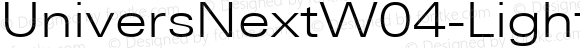 UniversNextW04-LightExt Regular