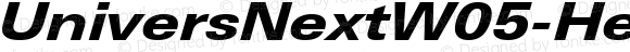 UniversNextW05-HeavyExtIt Regular