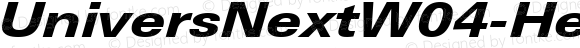 UniversNextW04-HeavyExtIt Regular