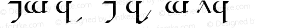 Tengwar Quenya A