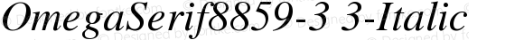 OmegaSerif8859-3-Italic