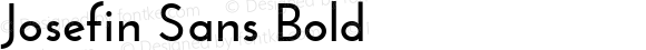 Josefin Sans Bold