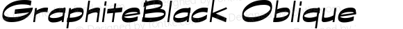 GraphiteBlack Oblique