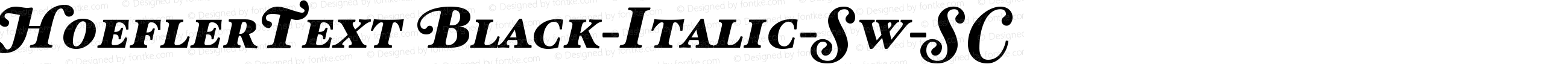 HoeflerText-Black-Italic-Sw-SC