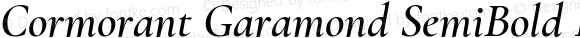 Cormorant Garamond SemiBold Italic