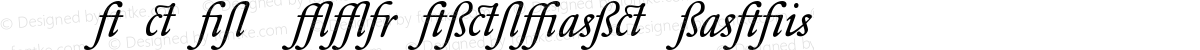 DTLElzevirTBookAlternate Italic