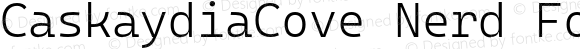 CaskaydiaCove Nerd Font Light