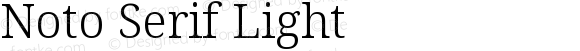 Noto Serif Light