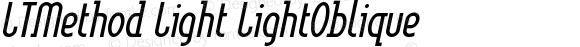 LTMethod Light LightOblique