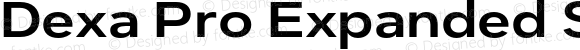 Dexa Pro Expanded Semi Bold