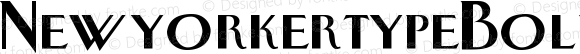 NewyorkertypeBold