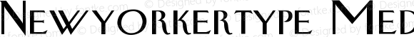 Newyorkertype Medium