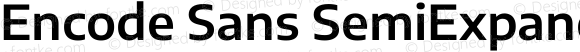 Encode Sans SemiExpanded SemiBold