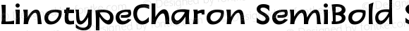 LinotypeCharon SemiBold SemiBold