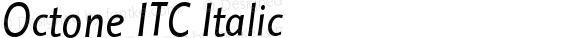 Octone ITC Italic