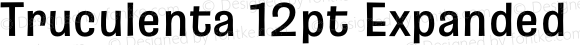 Truculenta 12pt Expanded SemiBold