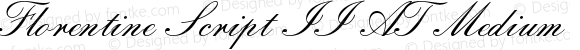 Florentine Script II AT