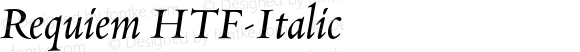 RequiemText-HTF-Italic