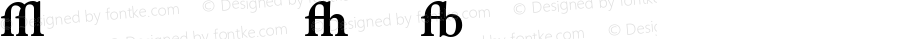 Hoefler Text Bold Alternate