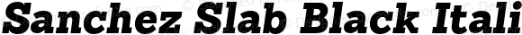 SanchezSlab-BlackItalic