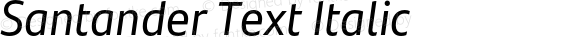 SantanderText-RegularItalic