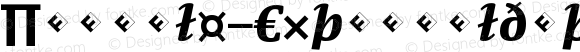 Parable-ExtraBoldItalicExp ExtraBoldItalicExp
