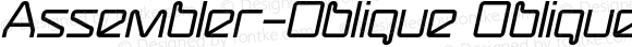 Assembler-Oblique Oblique