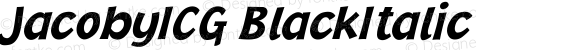 JacobyICG BlackItalic