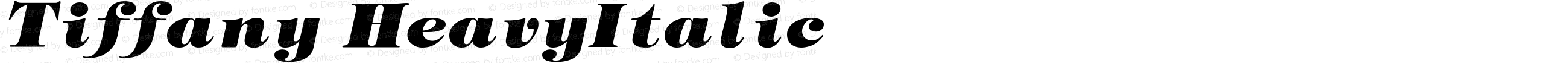 TiffanyHeavyItalic