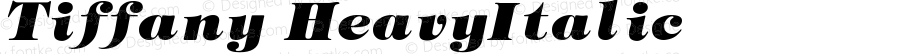 TiffanyHeavyItalic