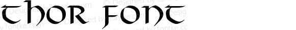 Thor Font