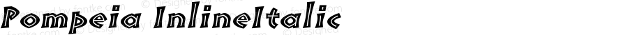 Pompeia Inline Italic