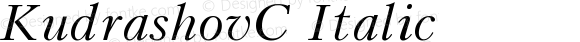 KudrashovC Italic