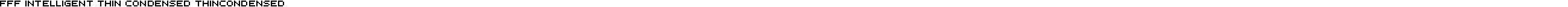 FFF Intelligent Thin Condensed ThinCondensed