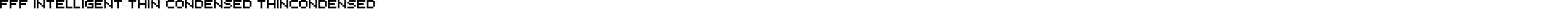 FFF Intelligent Thin Condensed ThinCondensed