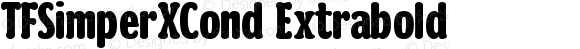 TFSimperXCond Extrabold