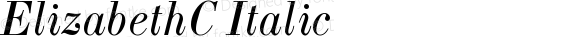 ElizabethC Italic