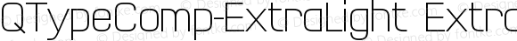 QTypeComp-ExtraLight ExtraLight