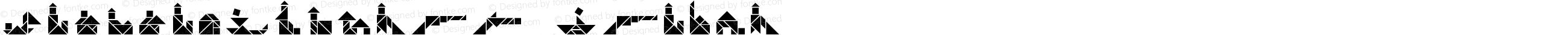 TangramObjects Italic
