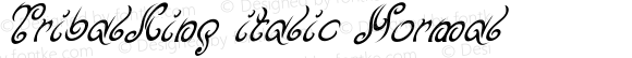 TribalKing italic