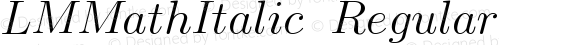 LMMathItalic12-Regular