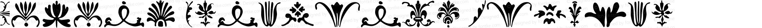 Bodoni Ornaments Regular