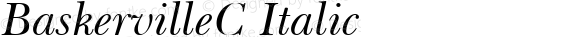 BaskervilleC Italic