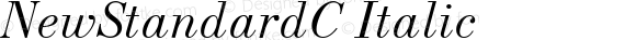 NewStandardC Italic